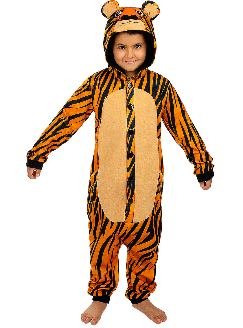 Déguisement tigre onesie enfant