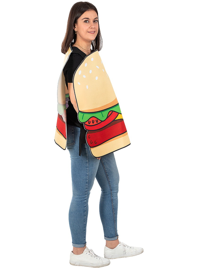 Déguisement hamburger adulte