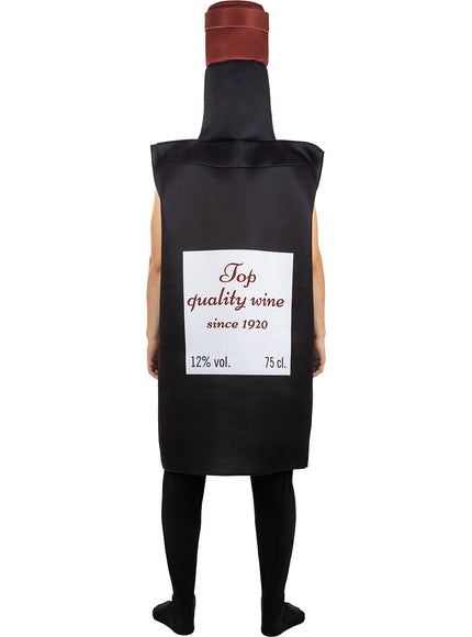 Déguisement bouteille de vin adulte