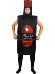 Déguisement bouteille de vin adulte