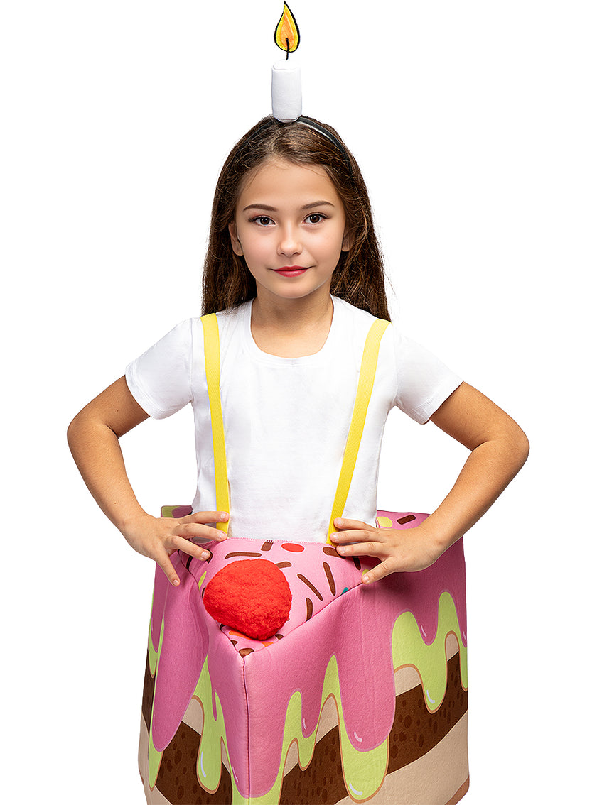 Déguisement part de gâteau enfant