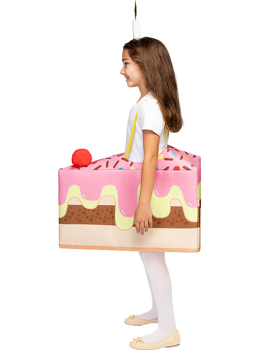 Déguisement part de gâteau enfant