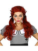 Perruque poupée rousse femme