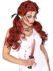 Perruque poupée rousse femme