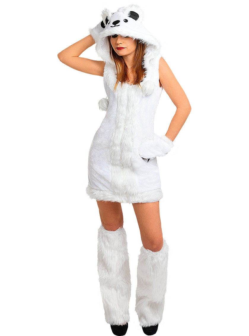 Déguisement ours polaire femme