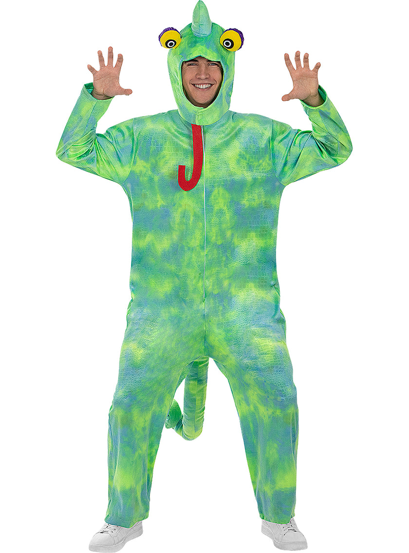 Déguisement caméléon adulte
