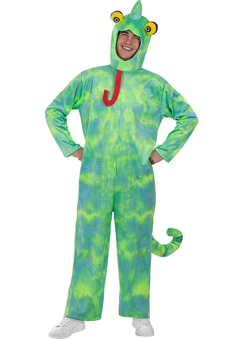 Déguisement caméléon adulte