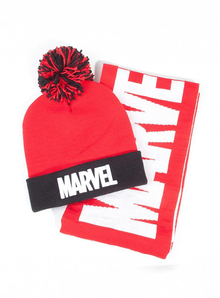 Pack bonnet et écharpe Marvel