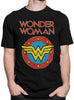 T-shirt Wonder Woman Logo Vintage