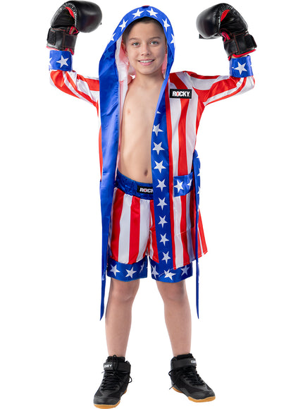 Peignoir de boxe Rocky Balboa pour enfant