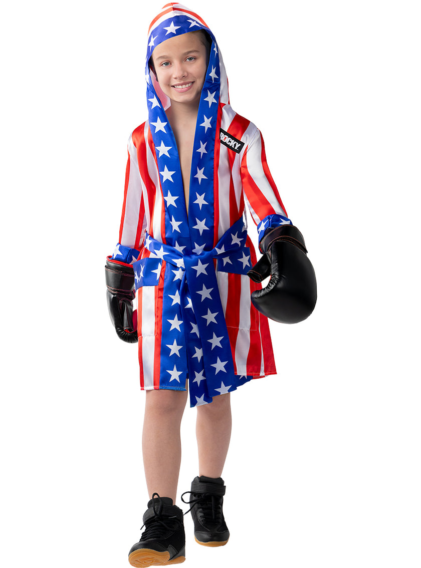 Peignoir de boxe Rocky Balboa pour enfant