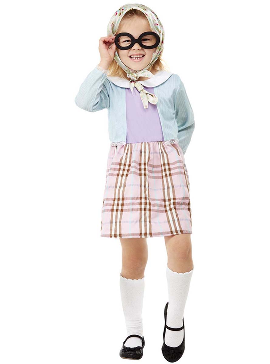 Déguisement de grand-mère pour fille