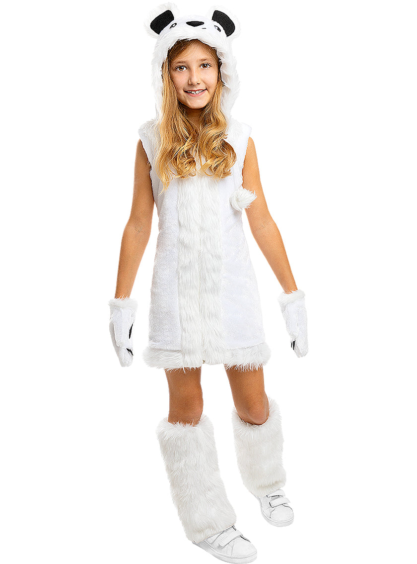 Déguisement ours polaire fille