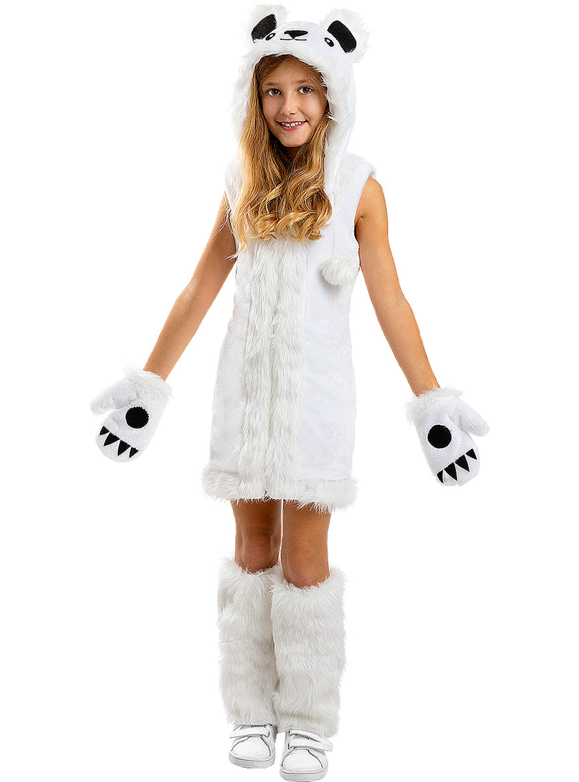 Déguisement ours polaire fille