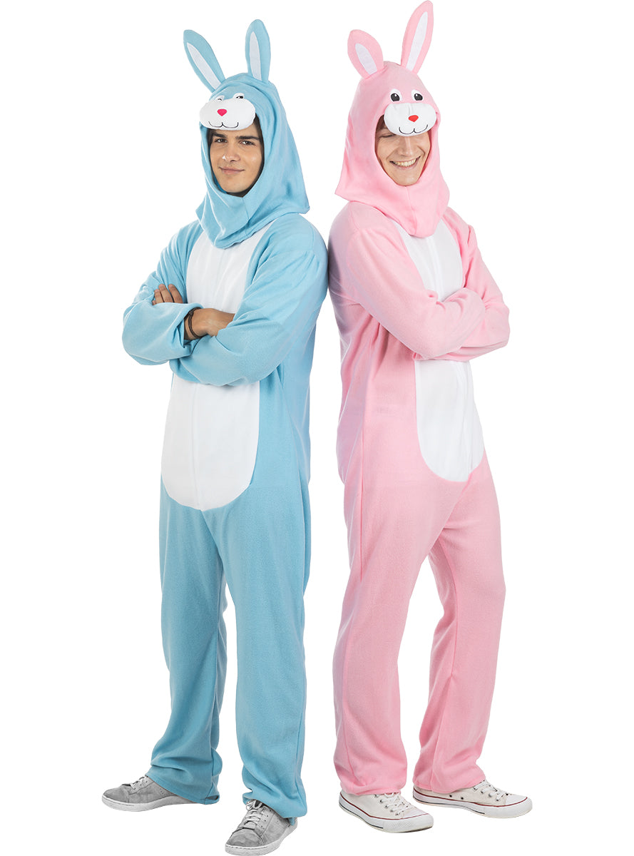 Déguisement lapin rose adulte
