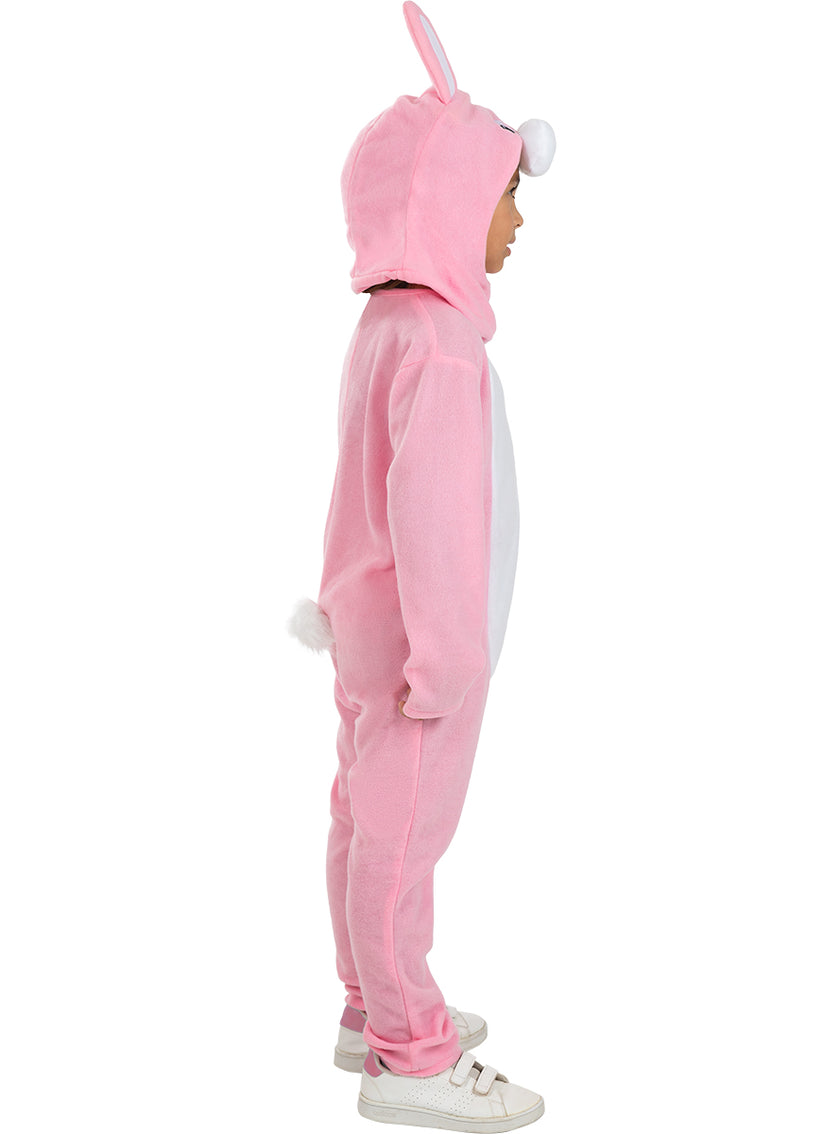 Déguisement lapin rose enfant