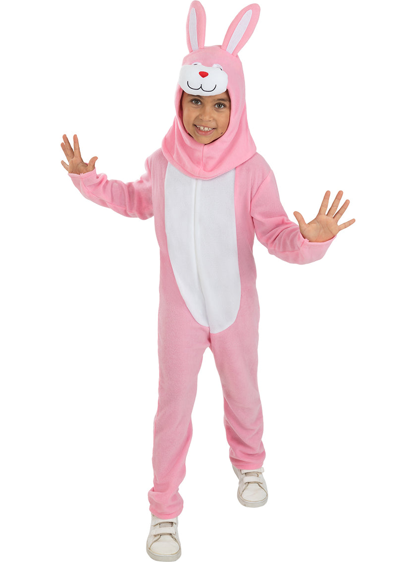 Déguisement lapin rose enfant