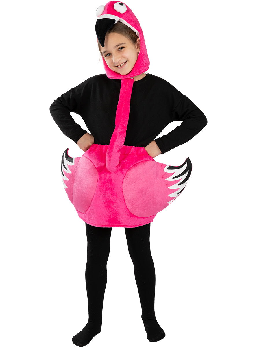 Déguisement flamant rose enfant