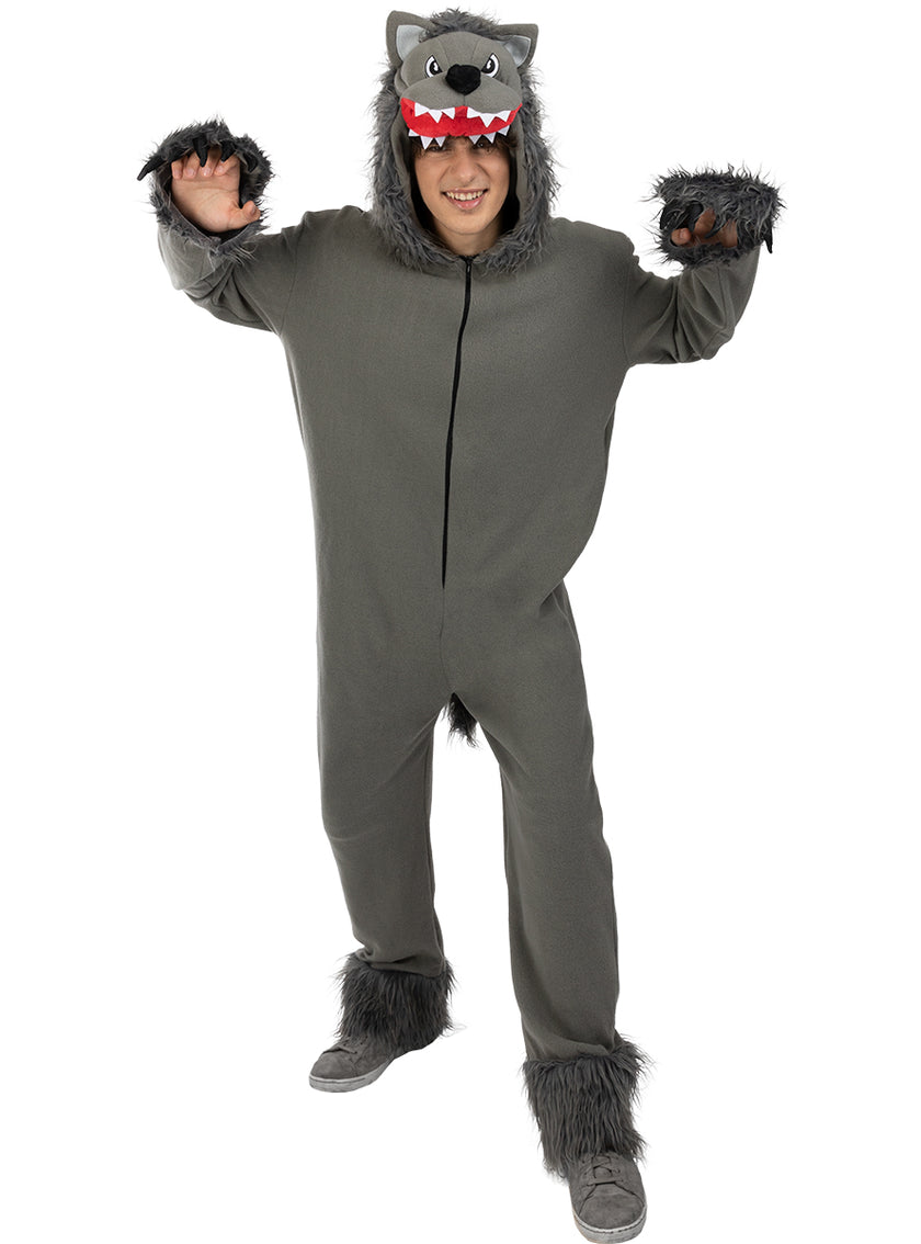 Déguisement loup gris