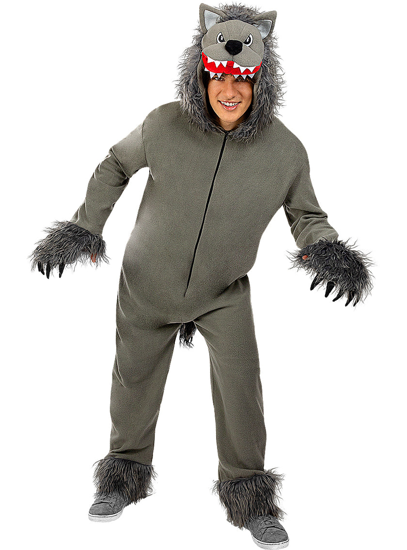 Déguisement loup gris