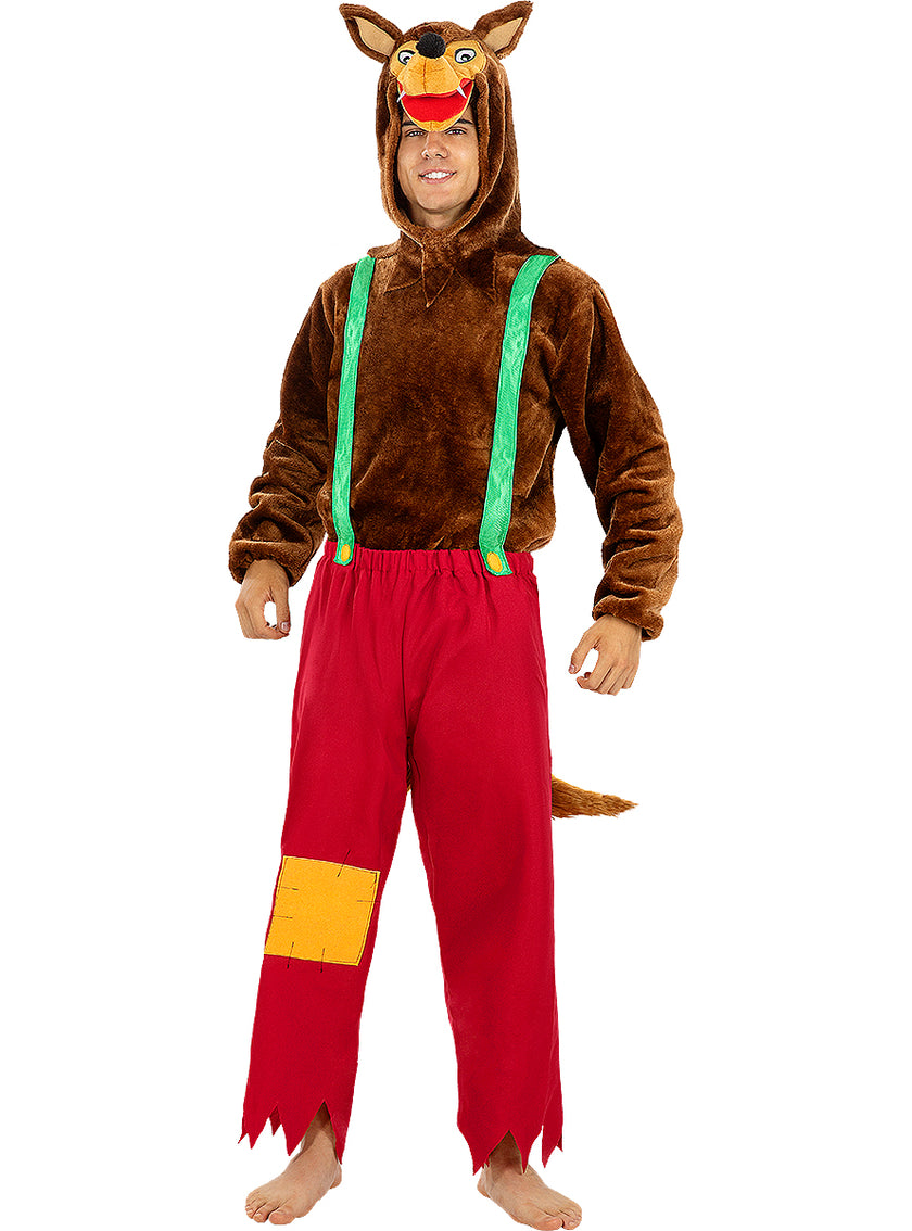 Déguisement loup féroce adulte