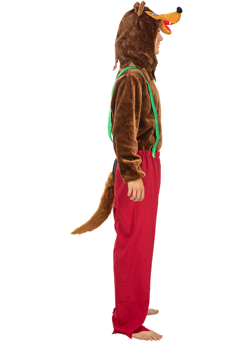 Déguisement loup féroce adulte