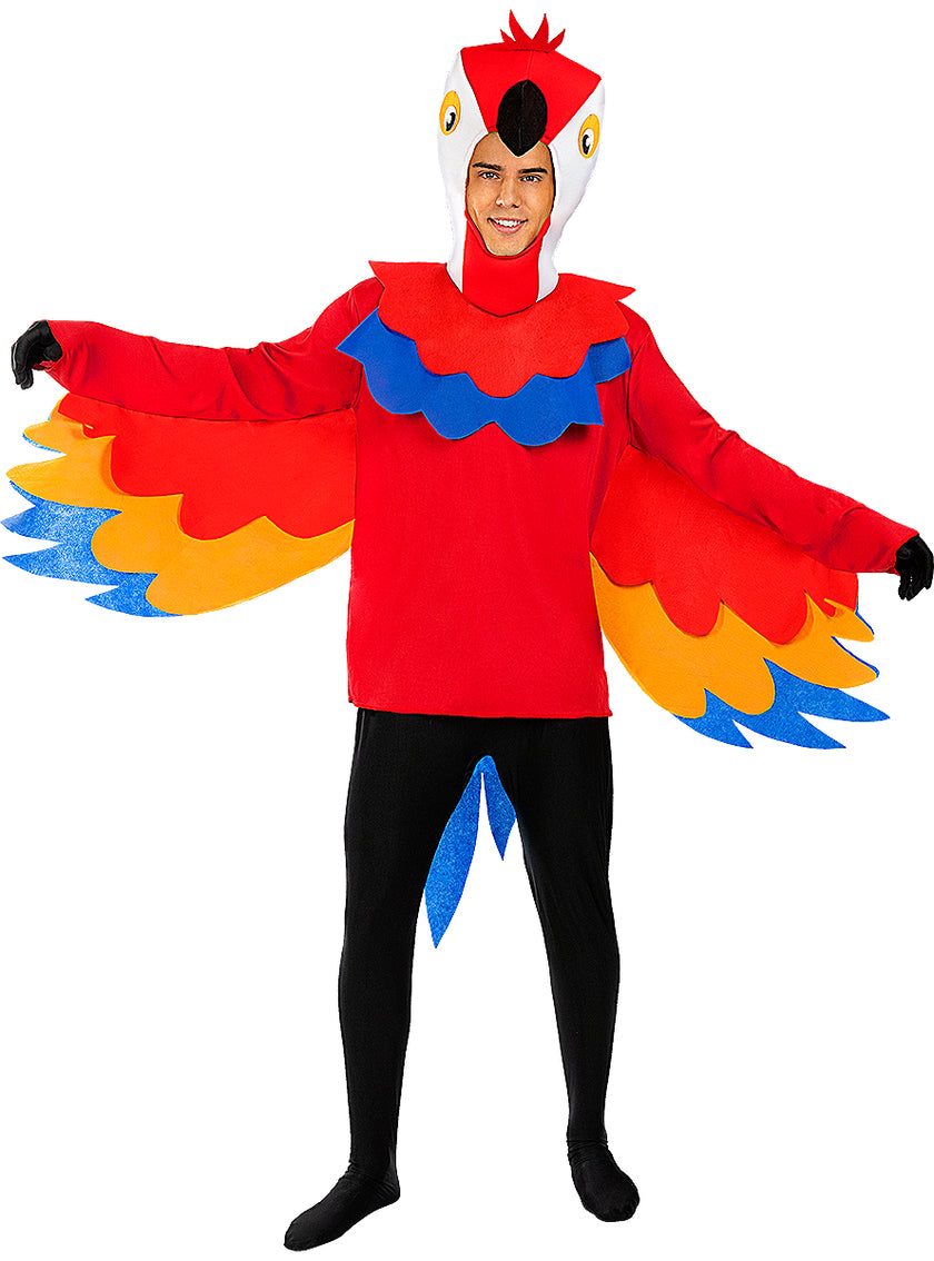Déguisement perroquet adulte