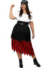 Déguisement pirate femme grande taille - Collection Mercenaire