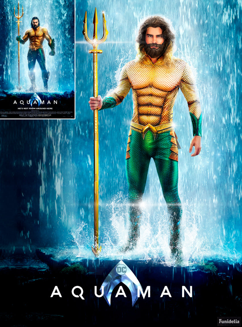 Déguisement Aquaman homme grande taille