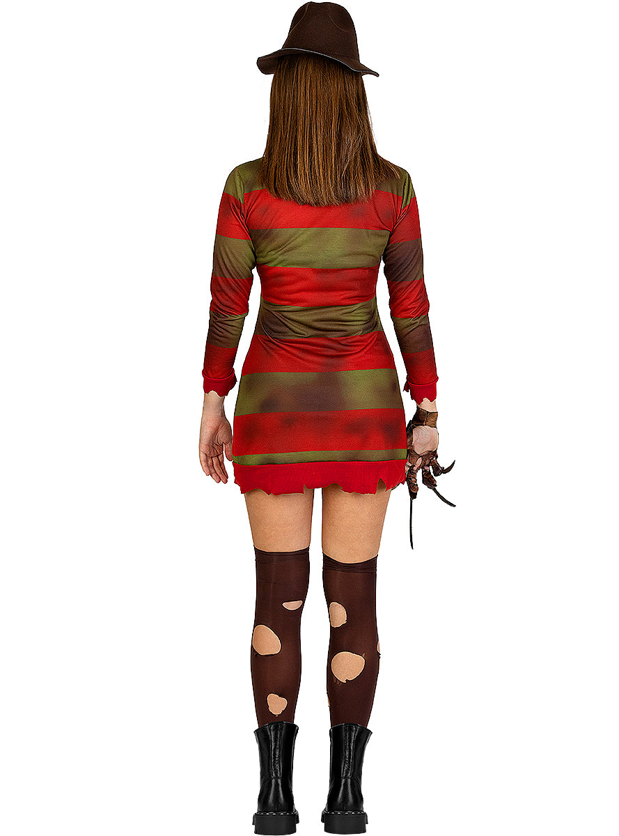 Déguisement de Freddy Krueger femme grande taille - Freddy
