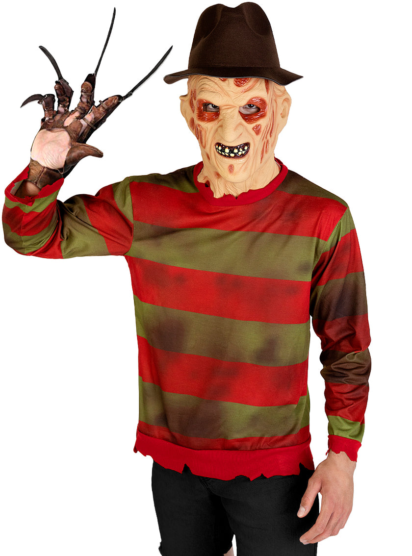 Pull de Freddy Krueger grande taille - Les Griffes de la Nuit