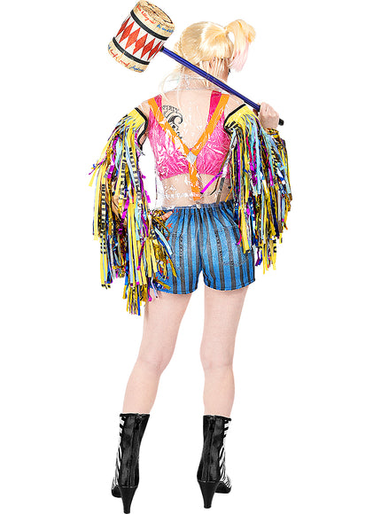 Déguisement Harley Quinn franges grande taille - Birds of Prey