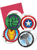 6 invitations Avengers - Mighty Avengers
