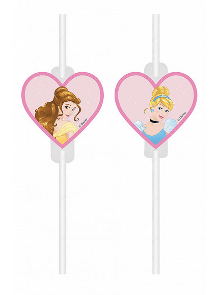 4 pailles Princesses Disney - Princess Dreaming