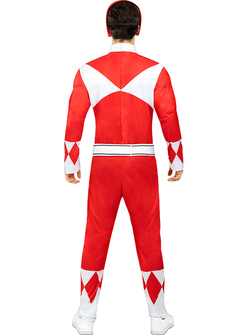 Déguisement de Power Ranger rouge adulte