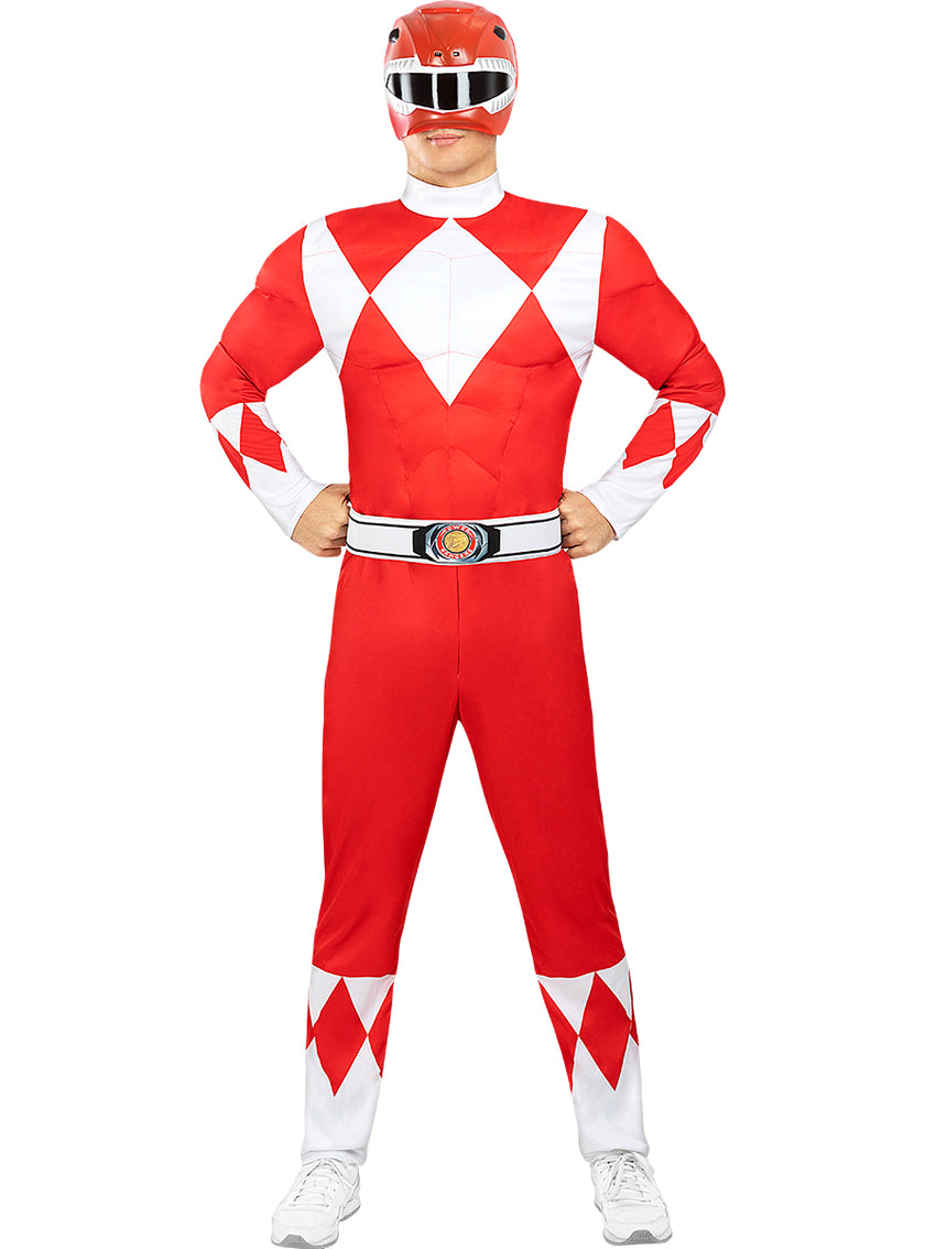 Déguisement de Power Ranger rouge adulte
