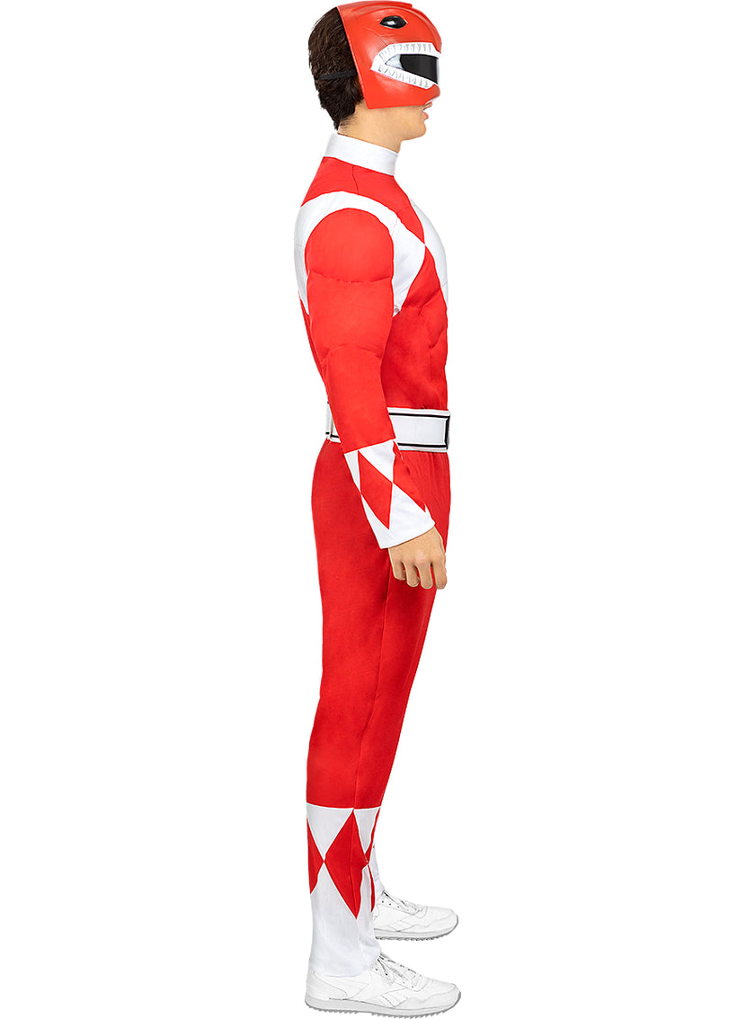 Déguisement de Power Ranger rouge adulte