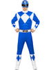 Déguisement de Power Ranger bleu adulte