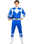Déguisement de Power Ranger bleu adulte