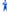Déguisement de Power Ranger bleu adulte