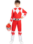 Déguisement de Power Ranger rouge enfant