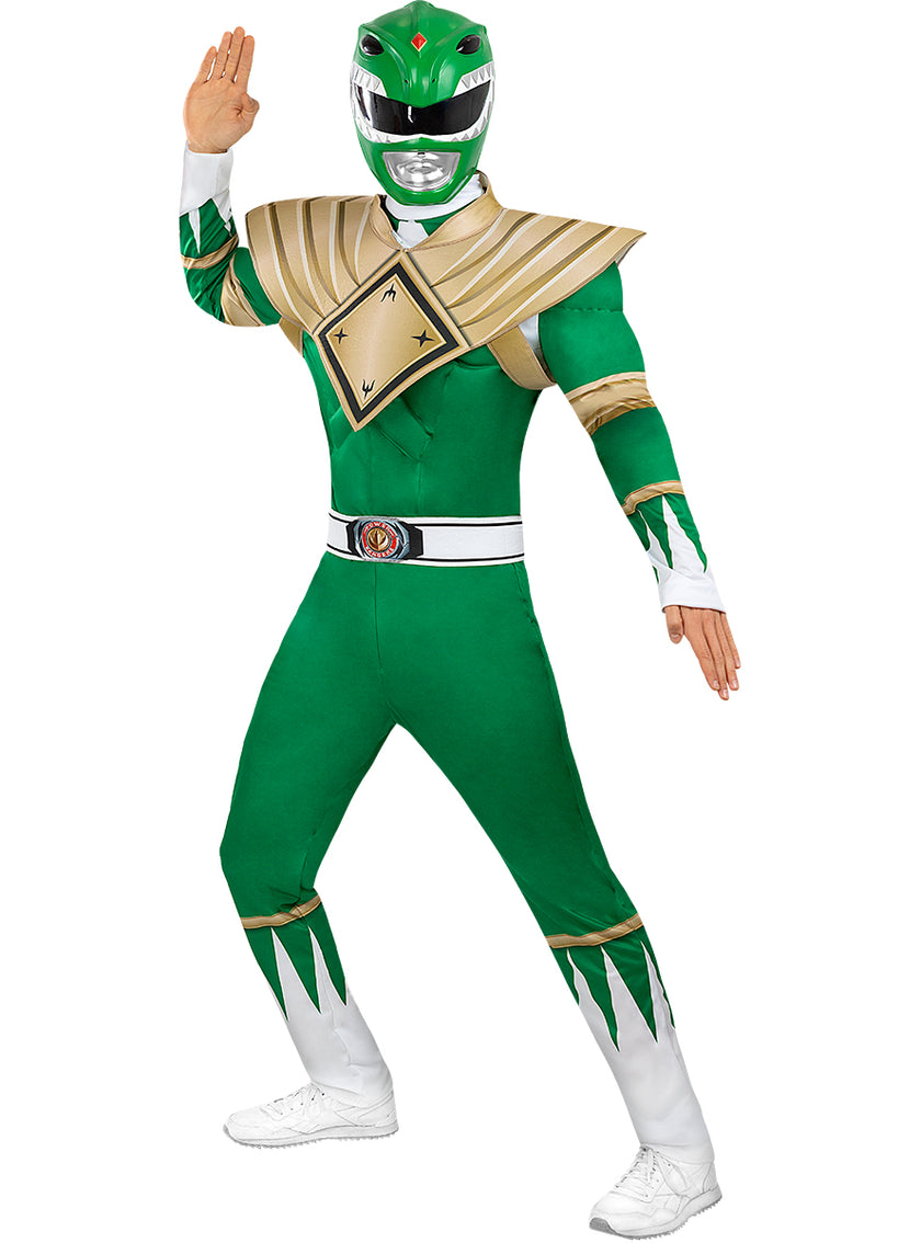 Casque Power Ranger Vert