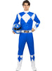 Casque Power Ranger bleu adulte