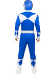 Casque Power Ranger bleu adulte