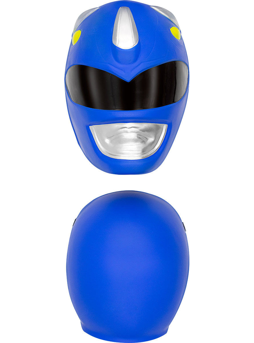 Casque Power Ranger bleu adulte