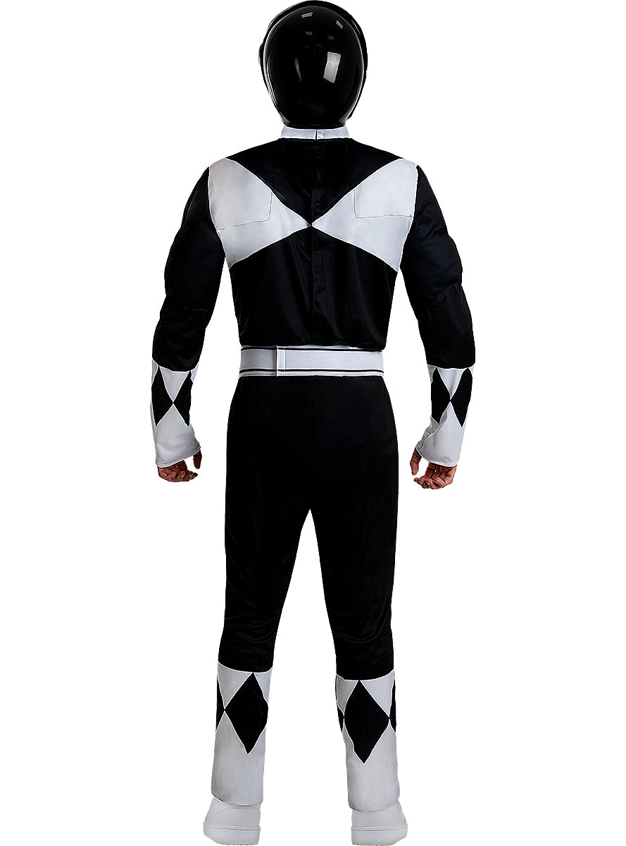 Casque Power Ranger Noir adulte
