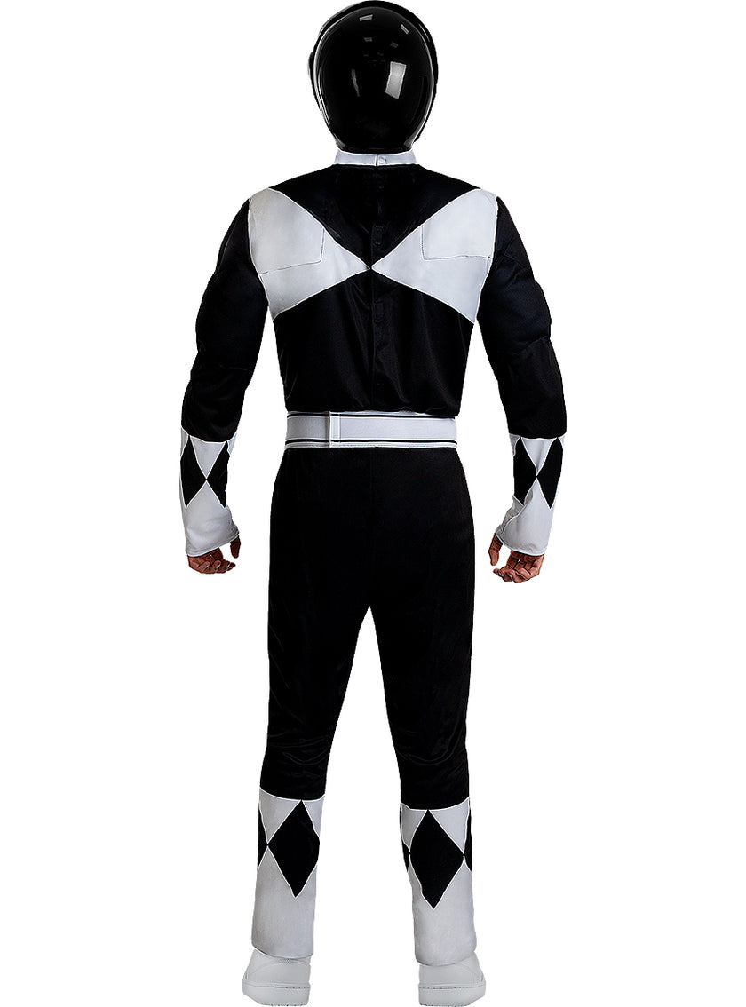 Casque Power Ranger Noir adulte