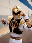 Casque Power Ranger Blanc adulte