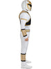 Casque Power Ranger Blanc adulte