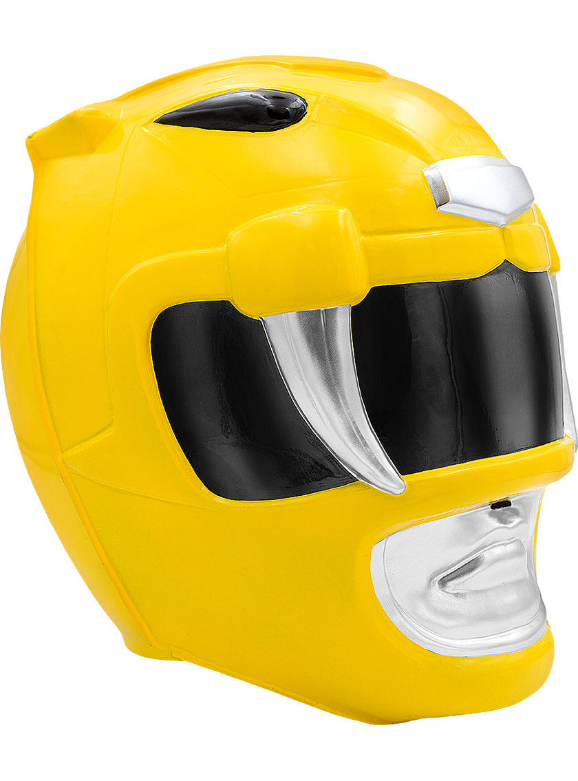 Casque Power Ranger Jaune adulte